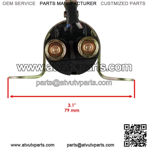 Starter and Relay Solenoid fits Polaris RZR XP 1000 / RZR XP 4 1000 2014 - 2016 (For: Polaris) - Image 4