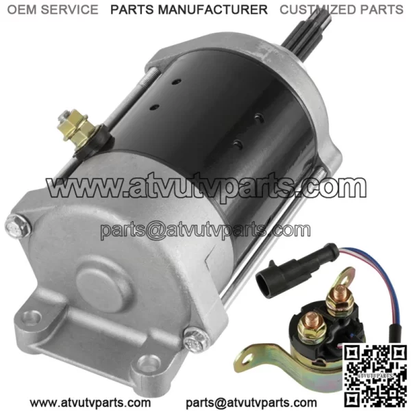 Starter and Relay Solenoid fits Polaris RZR XP 1000 / RZR XP 4 1000 2014 - 2016 (For: Polaris) - Image 5