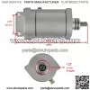 Starter & Drive for Polaris Sportsman 800 HO EFI 760 2008-2009 (For: Polaris Sportsman 800) - Image 2