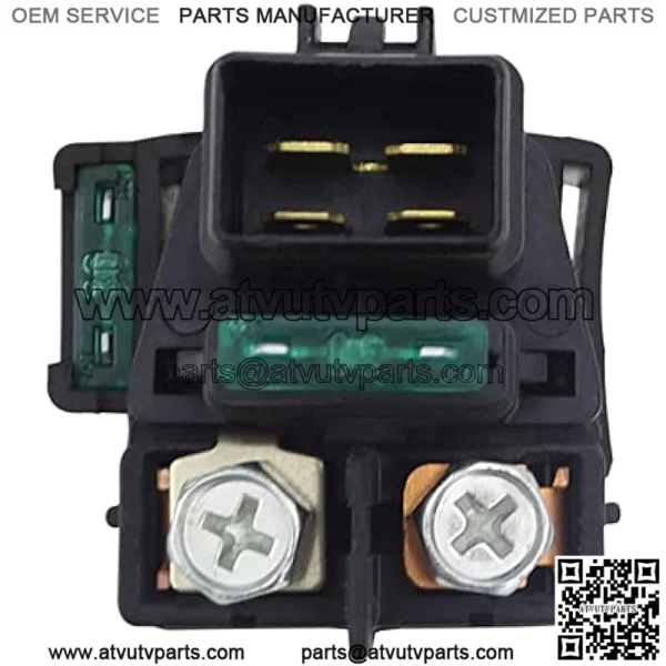 Starter & Relay for Suzuki 2002-2007 Eiger 400 LT-A400 LT-A400F LT-A400C LT-F400 LT-F400F, 31100-38F00 3110038F00 18809 18840 410-54068 41054068 SMU0297 SM14241 495775 - Image 5