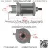 Starter & Drive for Polaris Xpedition 425 425Cc Engine 2000-2002 Relay Solenoid (For: Polaris) - Image 2