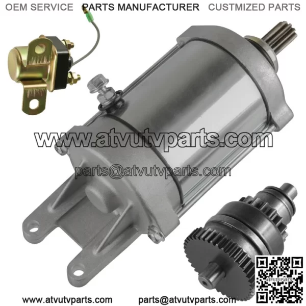 Starter & Drive for Polaris Xpedition 425 425Cc Engine 2000-2002 Relay Solenoid (For: Polaris) - Image 5