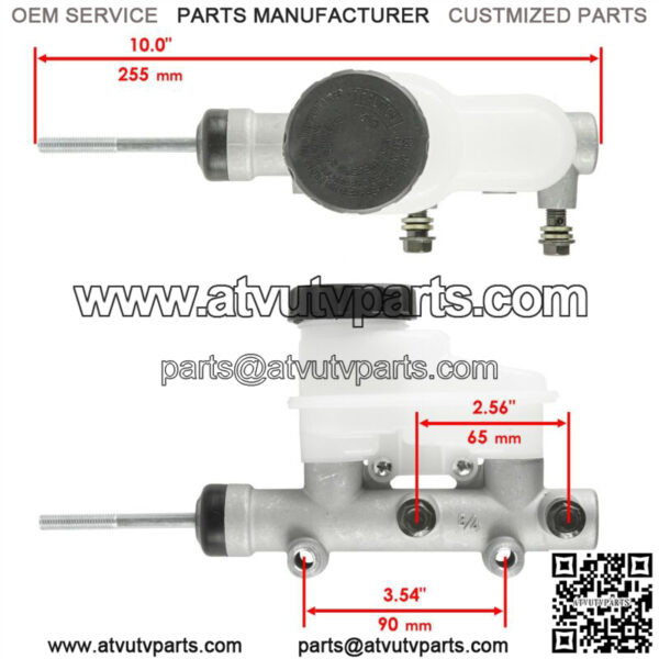 Complete Brake Master Cylinder fits Polaris RZR XP 900 2011 2012 2013 - Image 2