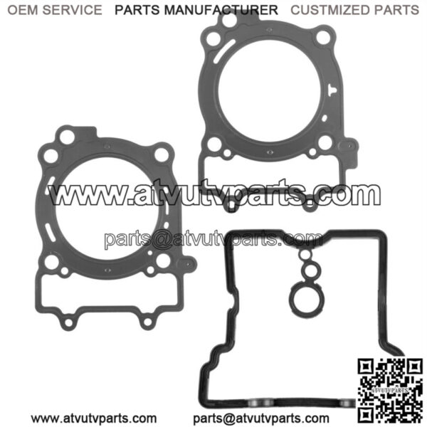 Cylinder Head Intake Exhaust and Engine Gasket Kit For Polaris RZR 570 2012 2013 - Image 2