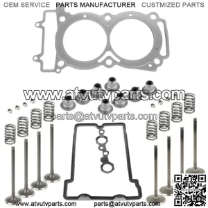 Cylinder Head Valve Gasket Kit Fits Polaris Ranger Crew XP 1000 2017-2020 (For: Polaris)