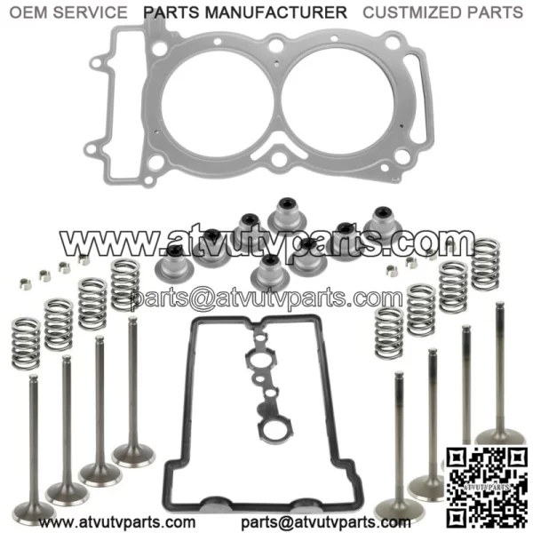 Cylinder Head Valve Gasket Kit Fits Polaris Ranger Crew XP 1000 2017-2020 (For: Polaris)