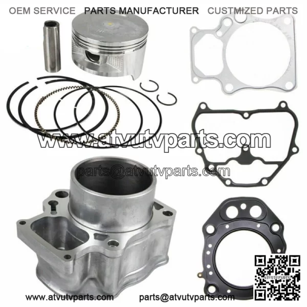 For 2007 2008-2018 Honda Rancher 420 TRX420 Cylinder Piston Gasket Top End Kit