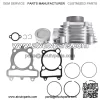 For 1999-2004 Yamaha Bear Tracker 250 YFM250 Cylinder Piston Gasket Top End Kit - Image 5