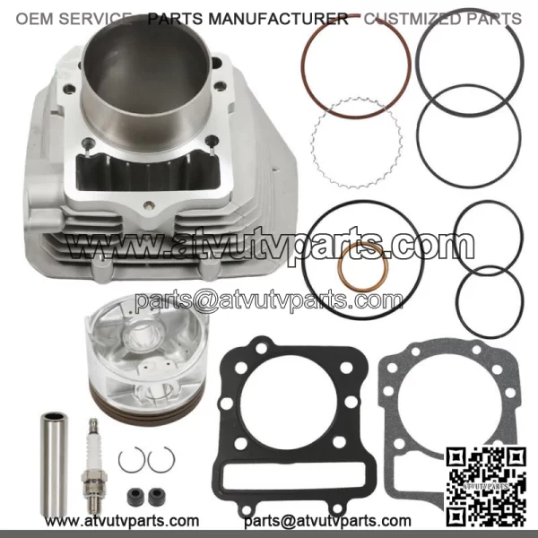 For Kawasaki Bayou 300 KLF300B 2x4 Cast Engine Cylinder Piston Kit 11005-1533
