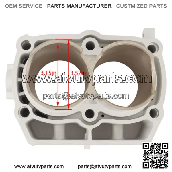 2008-2014 Cylinder Piston Gasket Top End Kit for Polaris Ranger 800 RZR 800 - Image 3