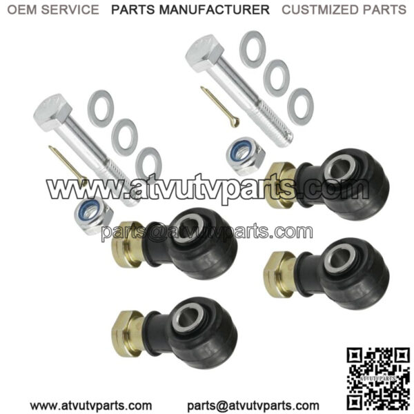 2 Sets Of Tie Rod End Kits for Polaris Hawkeye 300 2X4 4X4 2006-2011 - Image 5