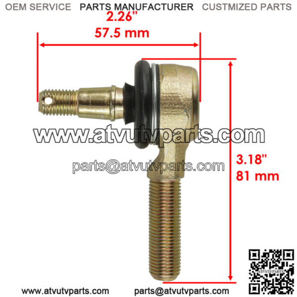 2 Sets Of Tie Rod End Kits for Yamaha YFZ450X YFZ 450X 2010-2011 - Image 2
