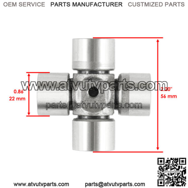 Front Drive Shaft U-Joint for Polaris RZR XP Turbo S 2018 2019 - 2021 2207198 - Image 2