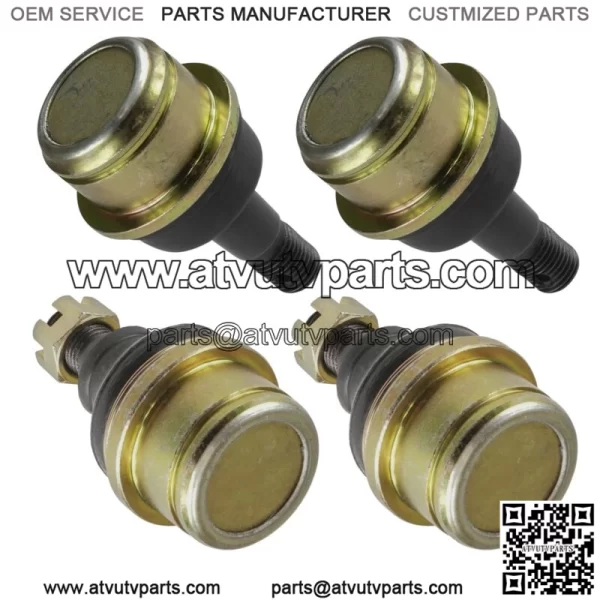 4 Upper and Lower Knuckle Ball Joint Fits Honda TRX350 Rancher 350 2000 - 2006 - Image 4
