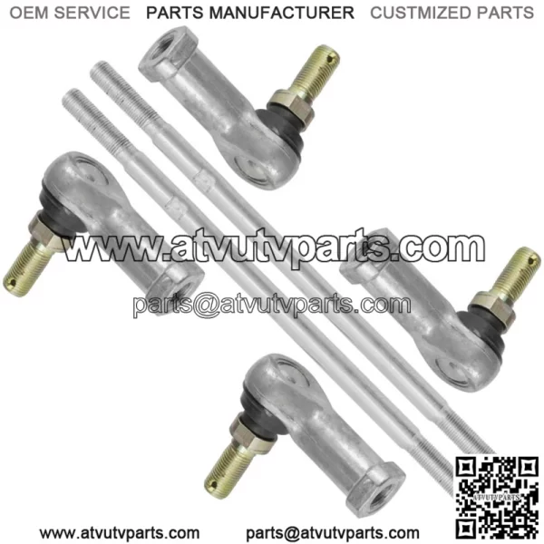 53521-HR3-A20 53158-HP5-003 53157-HP5-003 Tie Rod Set For Honda M12-1.25 - Image 4