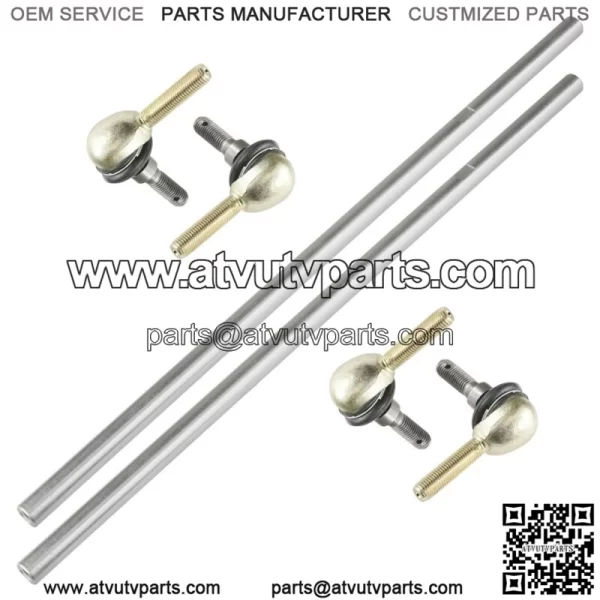 Fits Polaris Sportsman 1000 Tie Rod End and Tie Rod Kit 2015 2016 - 2021 2 Set (For: Polaris) - Image 4