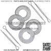 Tie Rod End Kit for Suzuki Kawasaki Quadsport Z400 230 Quadracer 250 KFX400 Vinson 500 Eiger 400 - Image 2