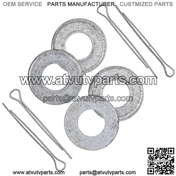 Tie Rod End Kit for Suzuki Kawasaki Quadsport Z400 230 Quadracer 250 KFX400 Vinson 500 Eiger 400 - Image 2