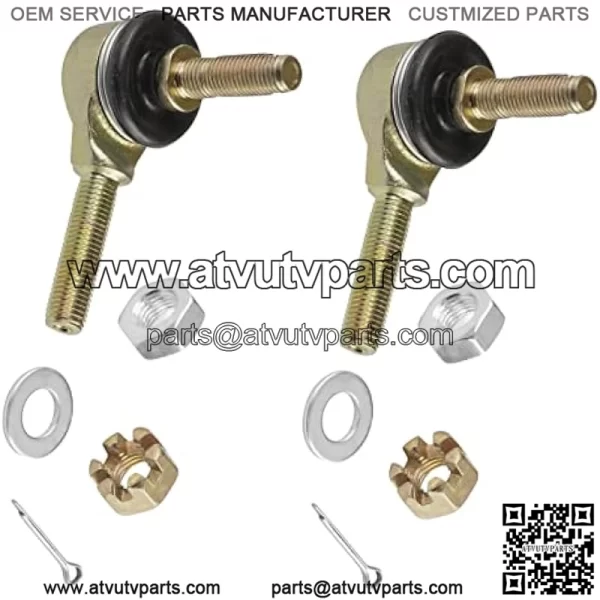 Tie Rod End Kit Compatible with Kawasaki Kvf400A Kvf400C Prairie 400 4X4 1997 1998 1999 2000 - Image 5