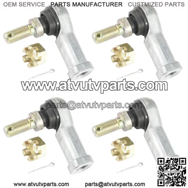 Tie Rod End Kit for Honda TRX300FW TRX-300FW Fourtrax 4x4 1988-1996 2 Sets
