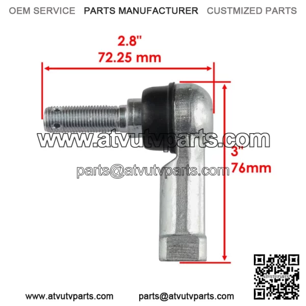 Tie Rod Ends For Bombardier Can Am 709400490 709400486 709400065 709400066 - Image 2