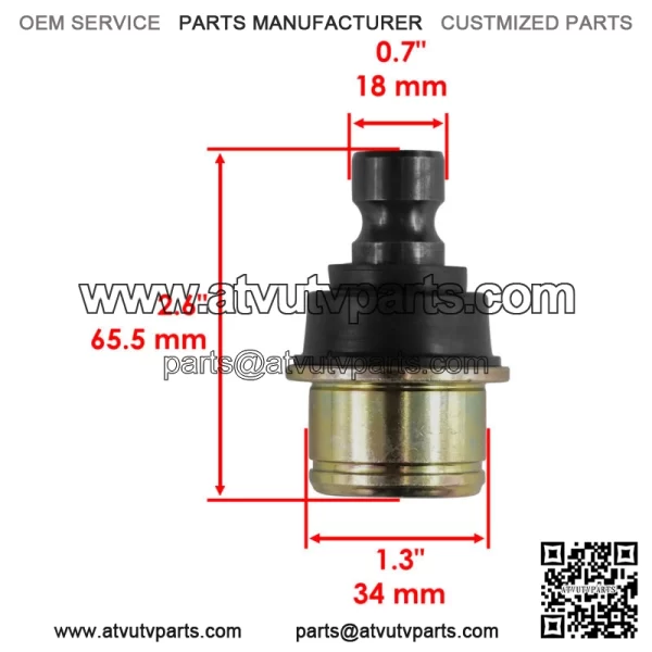 Front Suspension Ball Joint For Can-Am 706202045 706201393 706201576 - Image 2