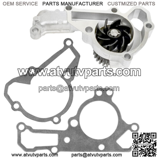 Water Pump Assembly w/ Gaskets for Kawasaki 49044-2066 49044-2058 - Image 3
