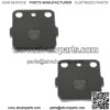Brake Pads for Yamaha Raptor 125 YFM125R 2011-2013 Rear Brakes / 4D3-W0046-50-00 - Image 3