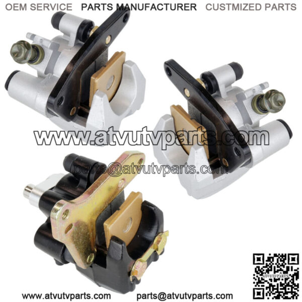 Front and Rear Brake Caliper W/ Pads for Honda TRX400EX Sportrax 400 2X4 1999-04