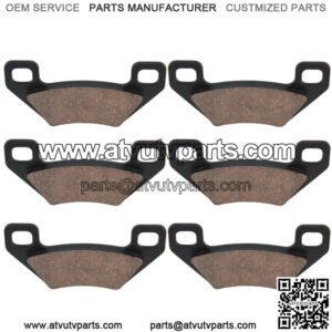 Front Rear Brake Pads for Arctic Cat Prowler Xt 550 4X4 2010-2014