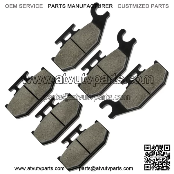 Brake Pads for CanAm Outlander 400 / Max 400 4X4 2005-2015 Front Rear Brakes - Image 4