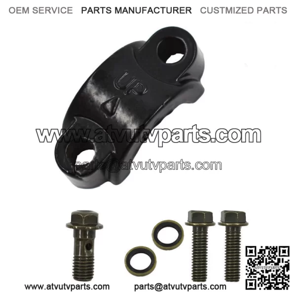 Front Right Brake Master Cylinder For Honda FourTrax 300 TRX300 Rancher 350 400 - Image 2