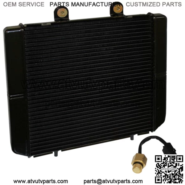 Radiator for Polaris Sportsman 400 4X4 HO 2011 2012 2013 2014 W/Sensor & Cap