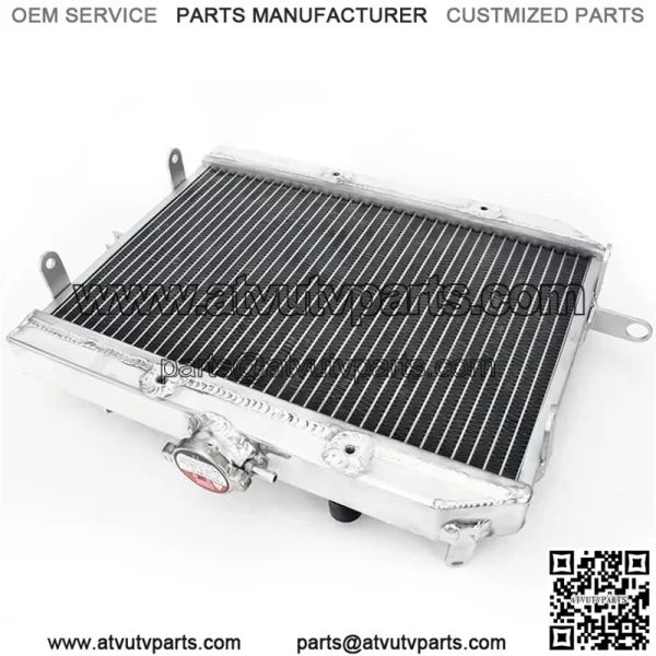 Aluminum ATV Radiator For Honda TRX650FGA Fourtrax Rincon Gpscape 2004-2018 19010-HN8-A61 - Image 2