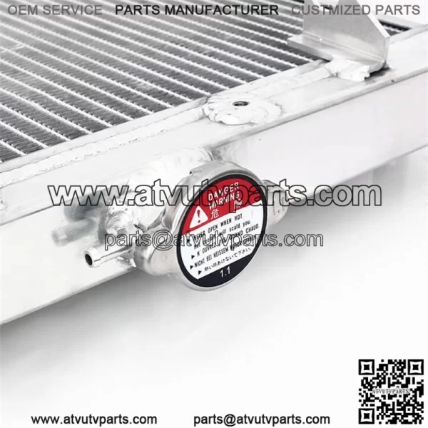 Aluminum ATV Radiator For Honda TRX650FGA Fourtrax Rincon Gpscape 2004-2018 19010-HN8-A61 - Image 3