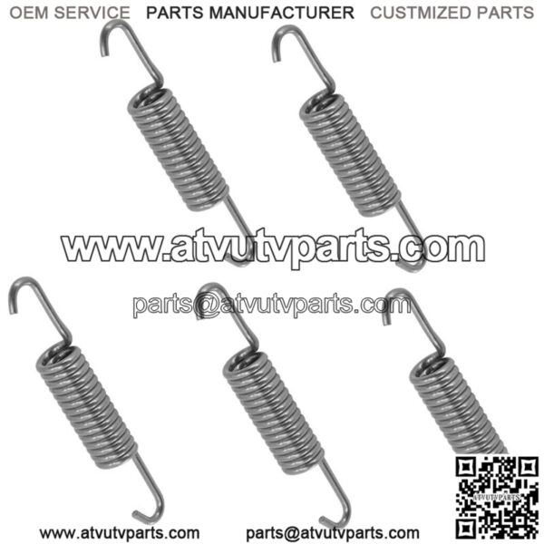 5x Exhaust Tension Spring for Yamaha Rhino 700 YXR700 4x4 2008-2009 2011-2013 - Image 3