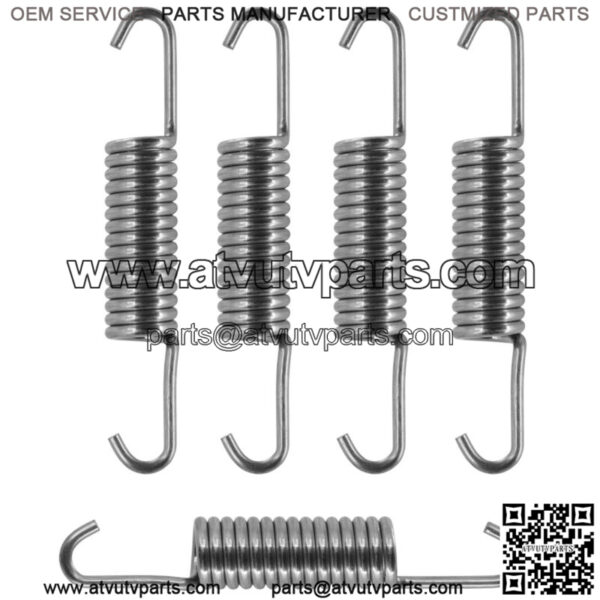 5x Exhaust Tension Spring for Yamaha Rhino 700 YXR700 4x4 2008-2009 2011-2013 - Image 4