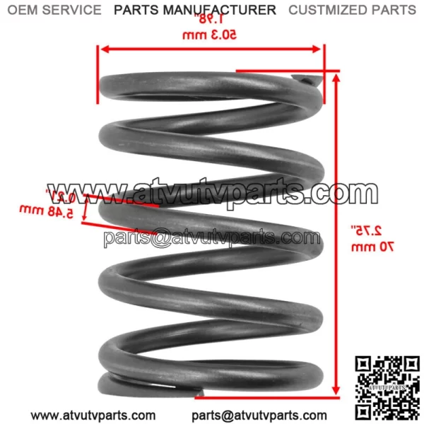 92145-0821 Primary Drive Clutch Spring  For Kawasaki - Image 2