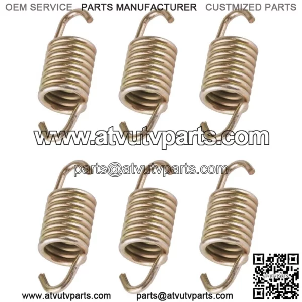 6x Exhaust Spring For Polaris RZR XP 1000 EPS 2014 (For: Polaris)