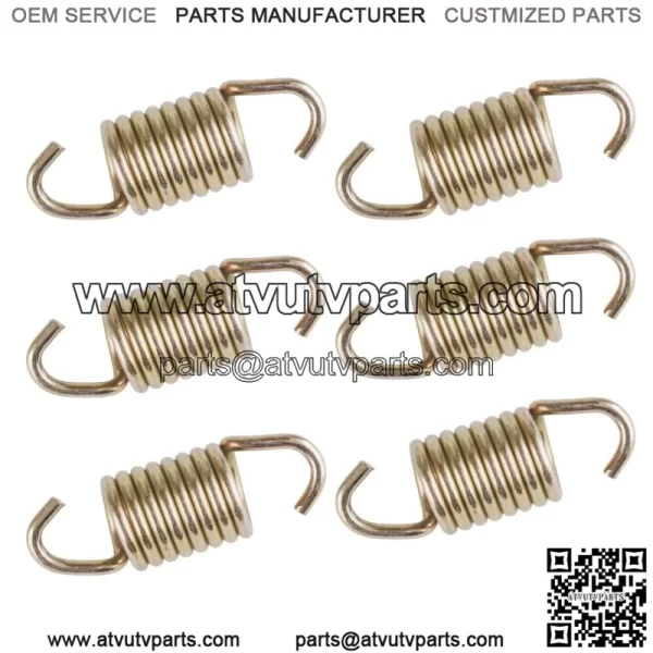 6x Exhaust Spring For Polaris RZR XP 1000 EPS 2014 (For: Polaris) - Image 3