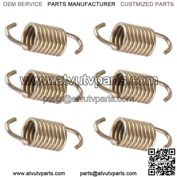 6x Exhaust Spring For Polaris RZR XP 1000 EPS 2014 (For: Polaris) - Image 5