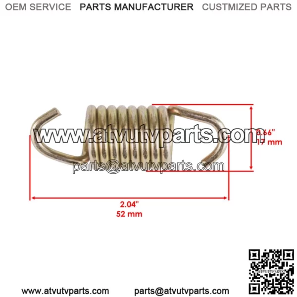 Exhaust Muffler Gasket Seal Spring Kit For Polaris RZR XP / RZR XP 4 1000 / 2014 (For: Polaris) - Image 3