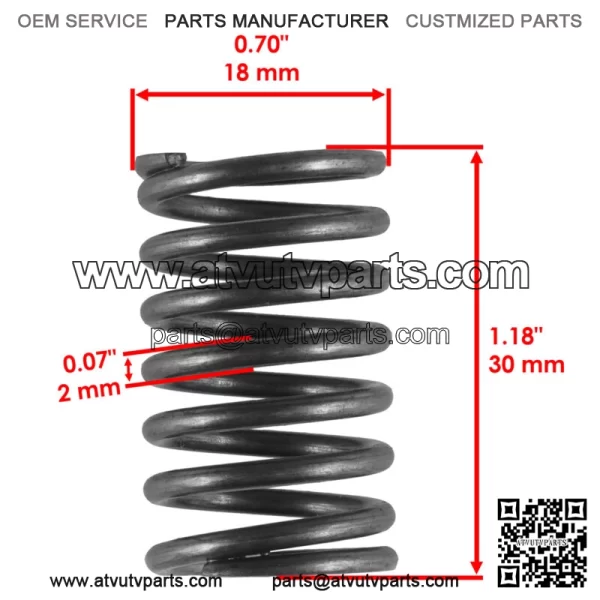 Front Drive Shaft Spring Compression for Yamaha Rhino 660 YXR660 2004-2007 (For: 2006 Yamaha Rhino 660) - Image 2