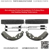 Rear Brake Shoes Springs Pins for Kawasaki Mule 500 520 550 600 610 SX KAF300 KAF400 - Image 2