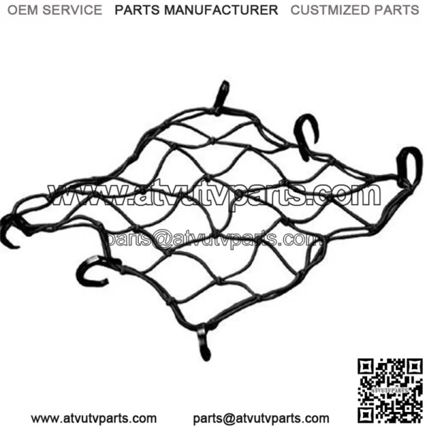 ATV Cargo Net Rancher Foreman Recon Rincon Raptor Grizzly Kodiak Rhino RZR Mule  (For: More than one vehicle)