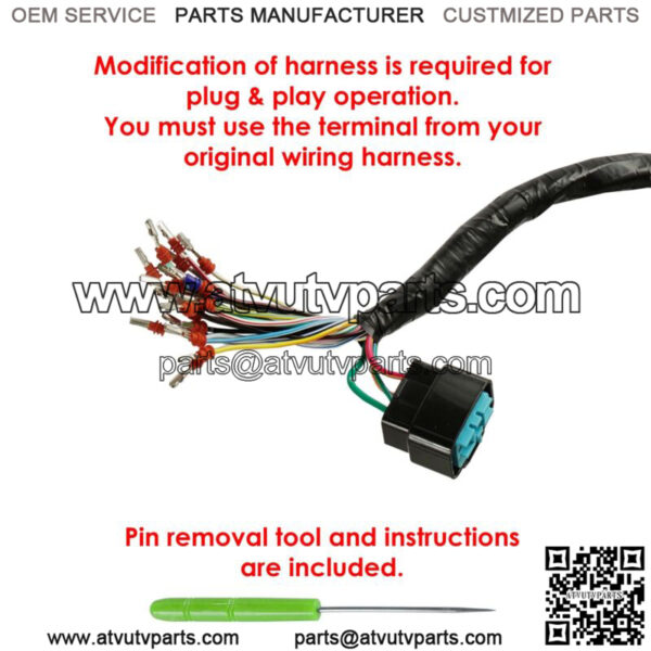 Wiring Harness For Honda Recon 250 TRX250TE 2005-2006 32100-HM8-B10 NEW - Image 2
