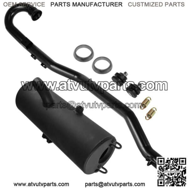 Exhaust Muffler & Pipe W/ Gasket For Polaris SPORTSMAN 700 2005 2006 - Image 4