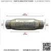 BP251 Exhaust Muffler / Resonator - 304 Stainless Steel - 2.5" - Image 3