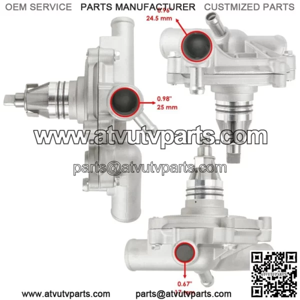 Water Pump Assembly For Polaris General 1000 / General 4 1000 2016 2017 - 2021 (For: Polaris) - Image 4
