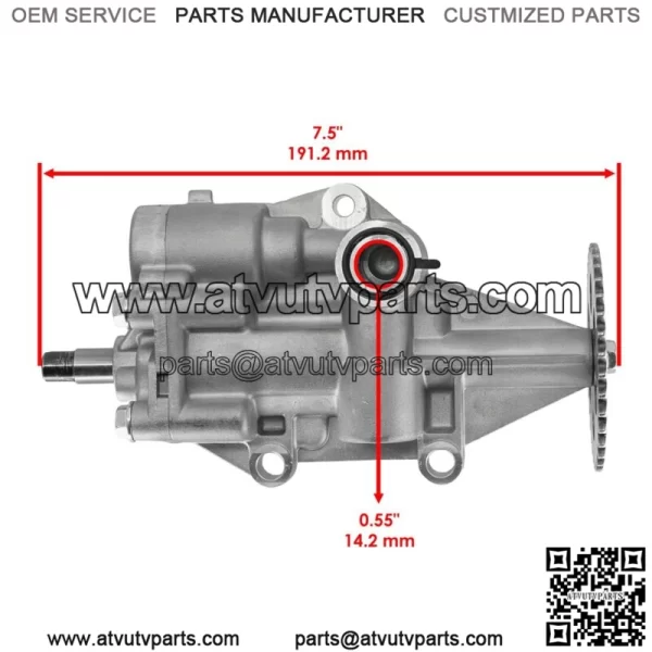 Engine Oil Pump For Polaris RZR XP 4 1000 3023124 2017-2023 (For: Polaris) - Image 2
